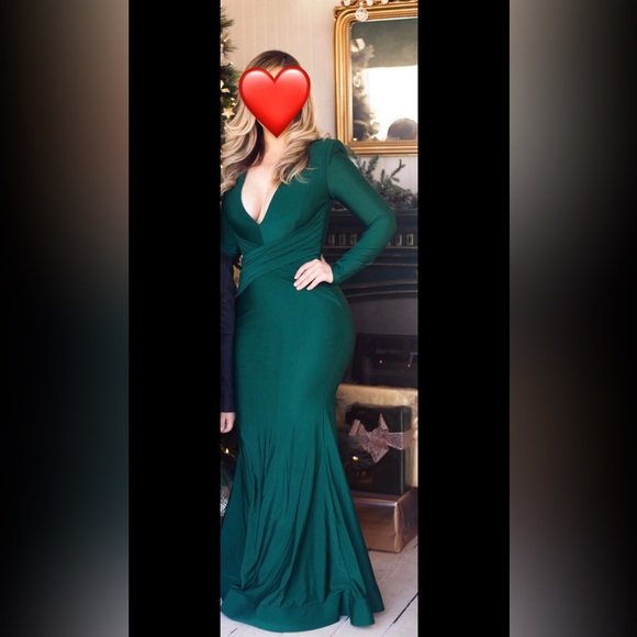 Emerald dress - Picture 1 of 3